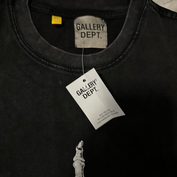 Gallery Dept Skull Middle Finger T Shirt Large - Picture 3 of 4